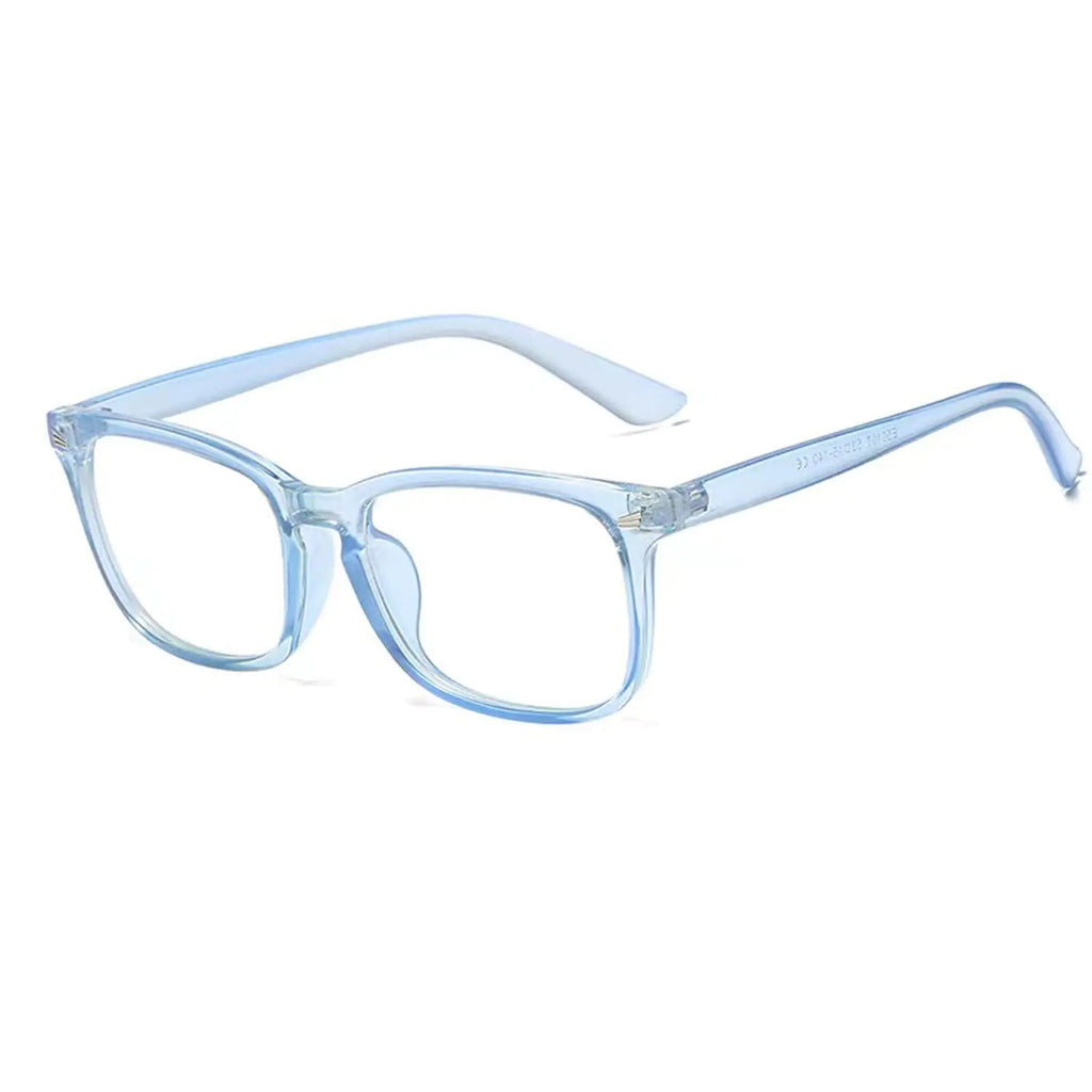 Jcerki Myopia Blue Frame Unisex Glasses