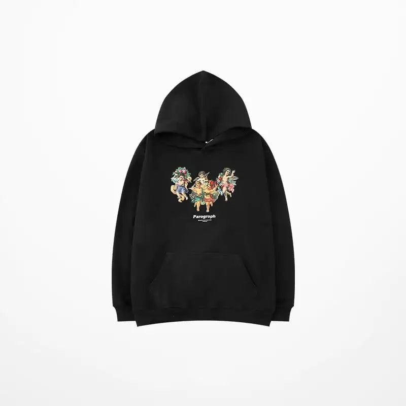 Hooded Plus Velvet Thick Casual Men's Sports Sweater