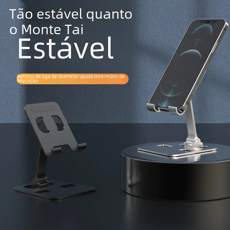 All-Metal Aluminum Desktop Phone Stand for Live Streaming