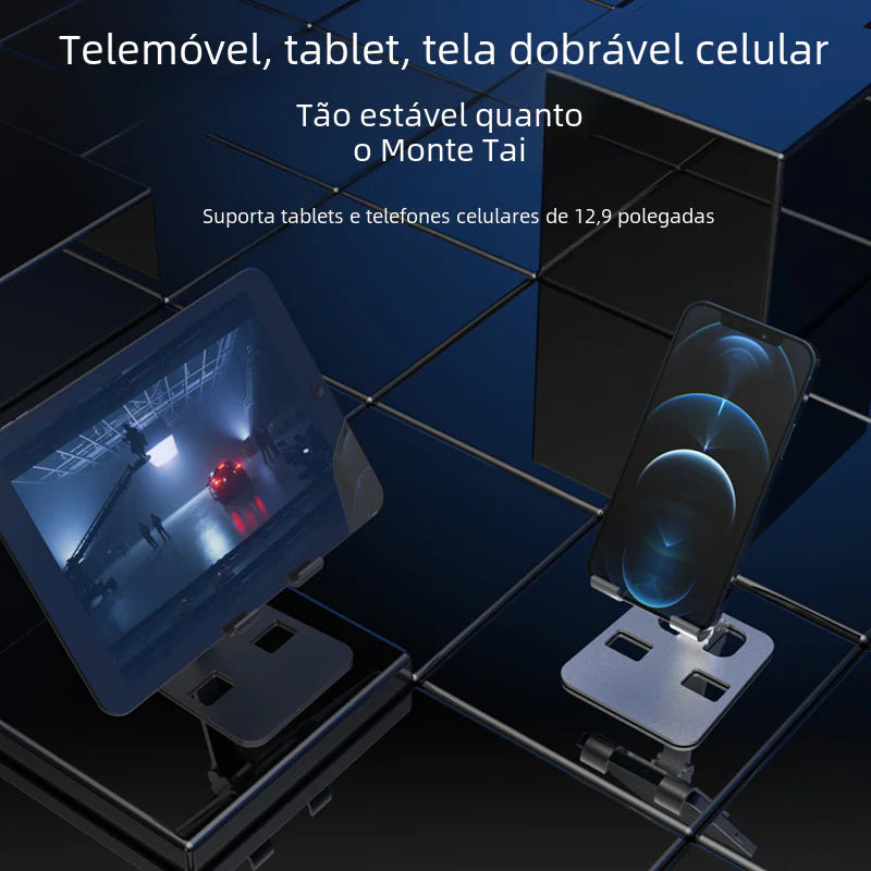 All-Metal Aluminum Desktop Phone Stand for Live Streaming